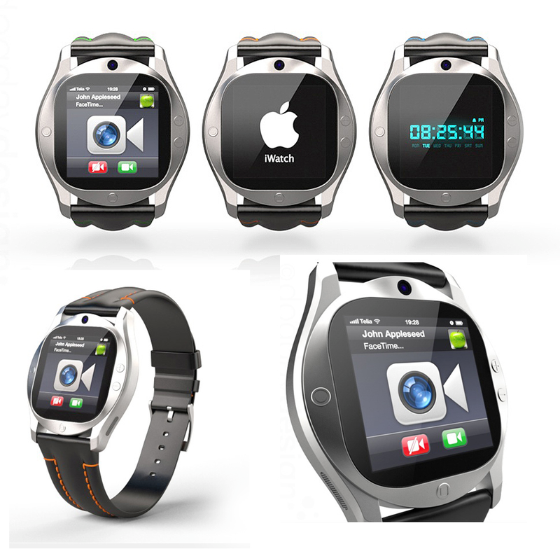 Illustration for article titled 8 diseños de iWatch para soñar (o no) con un reloj de Apple
